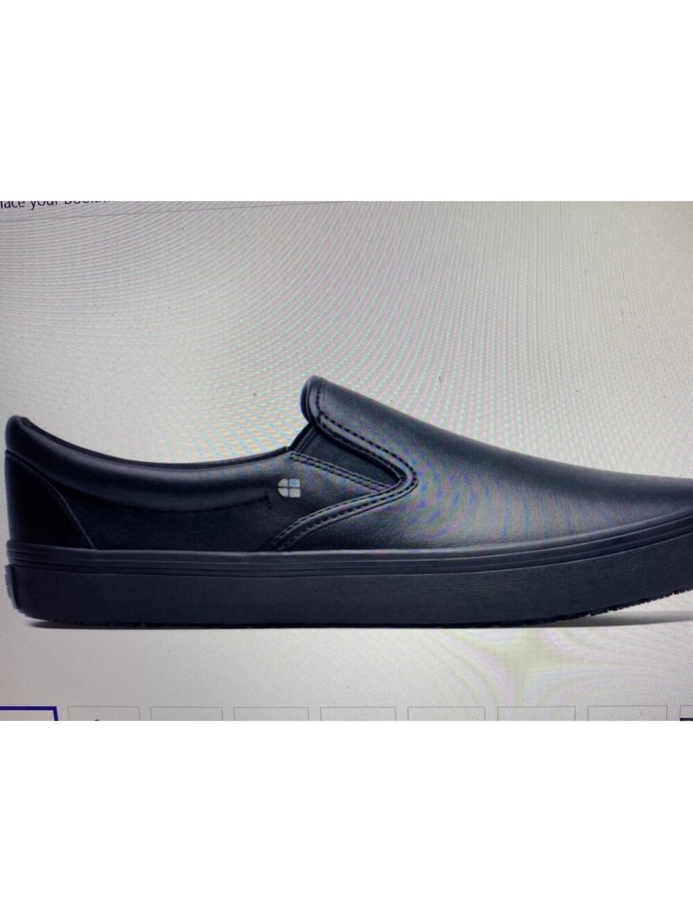 Shoes for Crews Merlin Slip-On Leather Size 4.5 Men 6 Women